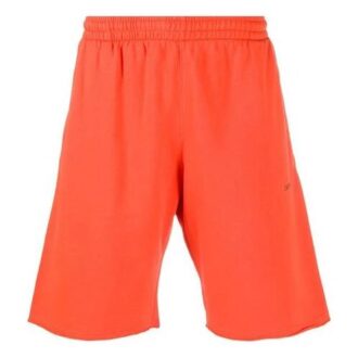 Pantalones deportivos para hombre FW20 con flechas rociadas, color naranja