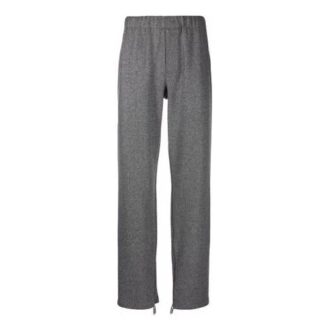 Pantalones deportivos rectos de color liso para hombre de Off-White, estilo casual, color gris