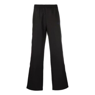 Pantalones deportivos rectos para hombre Off-White SS22 con estampado de logotipo/Pantalones/Joggers de corte holgado, color negro