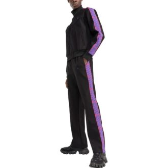 Pantalones deportivos rectos para hombre Off-White SS22 con estampado de logotipo/Pantalones/Joggers de corte holgado, color negro