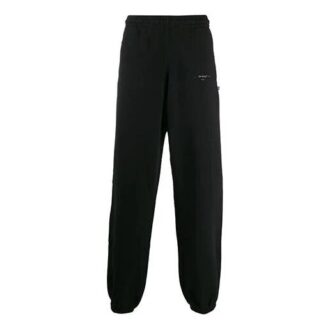 Pantalones deportivos sin rematar para hombre, negros