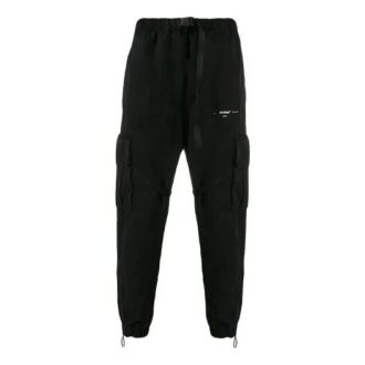 Pantalones largos cargo negros para hombre de Off-White