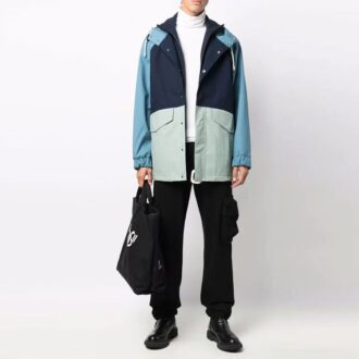 Pantalones largos cargo Off-White para hombre FW21 con logo alfabético, corte holgado, color negro