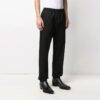 Pantalones largos casuales con logo SS21, color negro