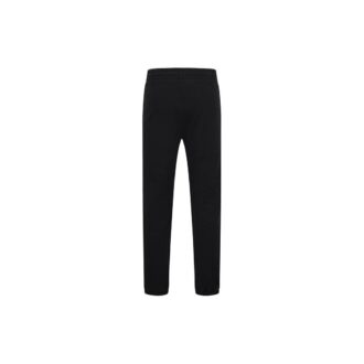 Pantalones largos casuales de color liso con estampado de logotipo para hombre de Off-White, color negro