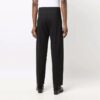Pantalones largos casuales de color liso para hombre Off-White FW21, color negro