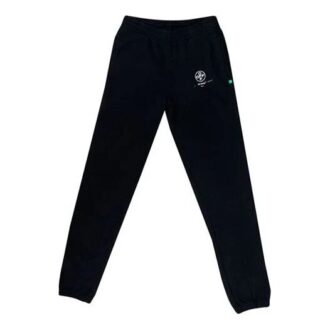 Pantalones largos casuales para hombre Off-White con logotipo, color negro