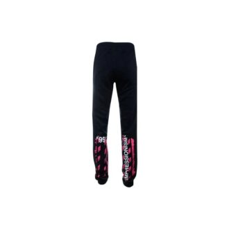 Pantalones largos casuales para hombre Off-White con logotipo, color negro