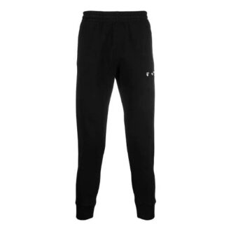 Pantalones largos deportivos con logo SS21, negros