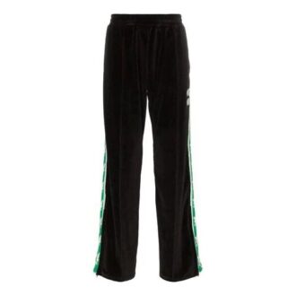 Pantalones largos deportivos SS21 de corte holgado – Negro