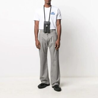Pantalones largos grises Off-White para hombre SS21