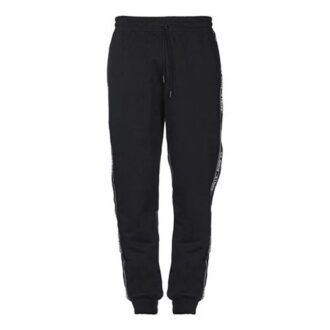 Pantalones negros con rayas laterales Off-White para hombre