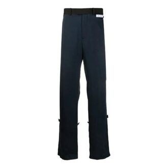 Pantalones rectos alargados
