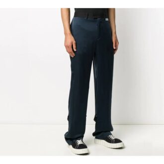 Pantalones rectos alargados