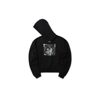 Pascal Print Over Hood «Negro/Blanco»