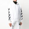 Patrón de flechas Unisex Blanco