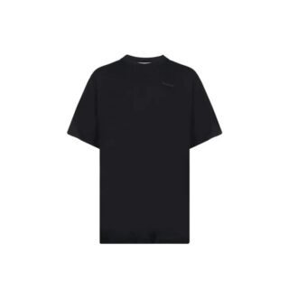 Patrón SS22, algodón, pantalones cortos, negro