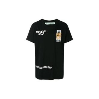 SS19 99 Logo de algodón para hombre de verano