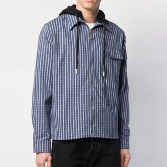 SS19 Forro polar con cremallera Diag para hombre Azul