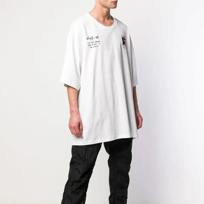 SS19 Sudadera oversize con estampado del logotipo de Mona Lisa