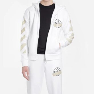 SS20 Arrows Sketch Suéter de hombre con logotipo y cinta