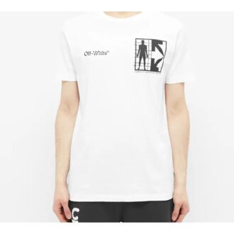 SS20 Camiseta de pantalones cortos con estampado de Half Arrow