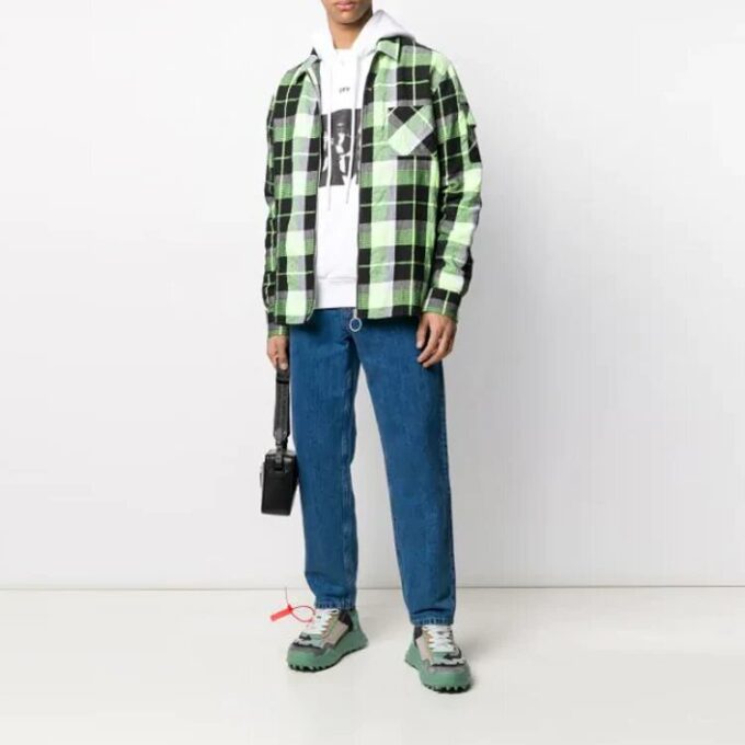 SS20 Camiseta oversize con estampado de pintura en aerosol en blanco