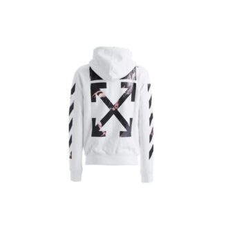 SS20 Caravaggio Arrow Slim con cremallera para hombre, blanco
