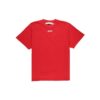 SS20 Estampado de cinta de aeropuerto para hombre Rojo