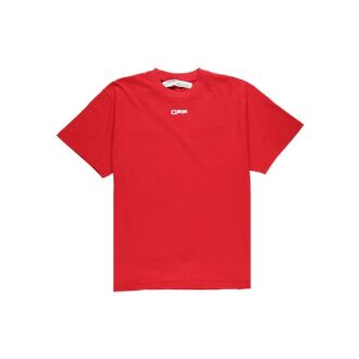 SS20 Estampado de cinta de aeropuerto para hombre Rojo