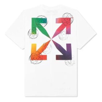 SS20 Futura Atoms Camiseta de manga corta oversize con logotipo de Arrows de colores