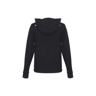 SS21 Camiseta de algodón con logo bordado, versión estándar, negro