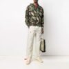 SS21 Camuflaje Impresión completa Ajuste holgado Verde