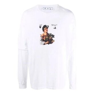 SS21 Caravaggio Niños de manga larga, blanco
