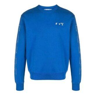SS21 Cuello redondo Manga larga Versión Azul