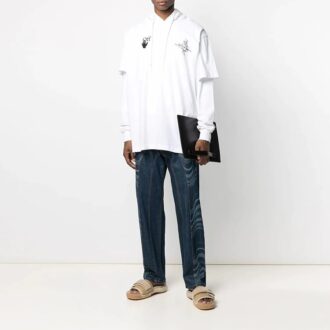 SS21 Estampado casual Blanco
