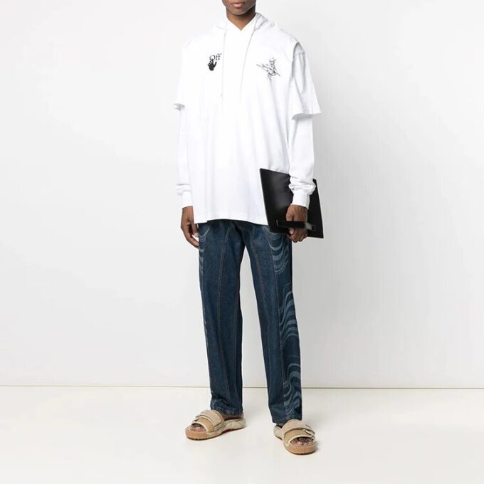 SS21 Estampado casual Blanco