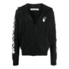 SS21 Estampado de Arrows, corte holgado, negro