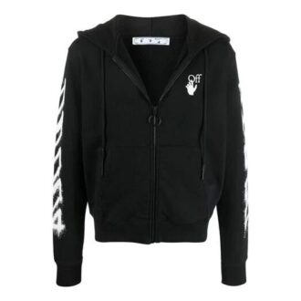 SS21 Estampado de Arrows, corte holgado, negro