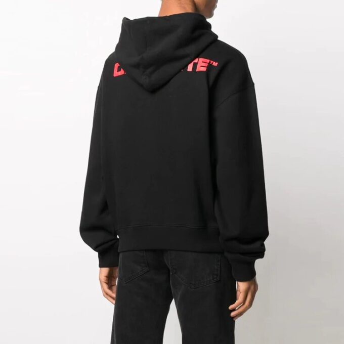SS21 Estampado de logotipo desmaterializado Negro