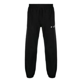 SS21 Pantalones deportivos Logo Bundle Feet, versión negra