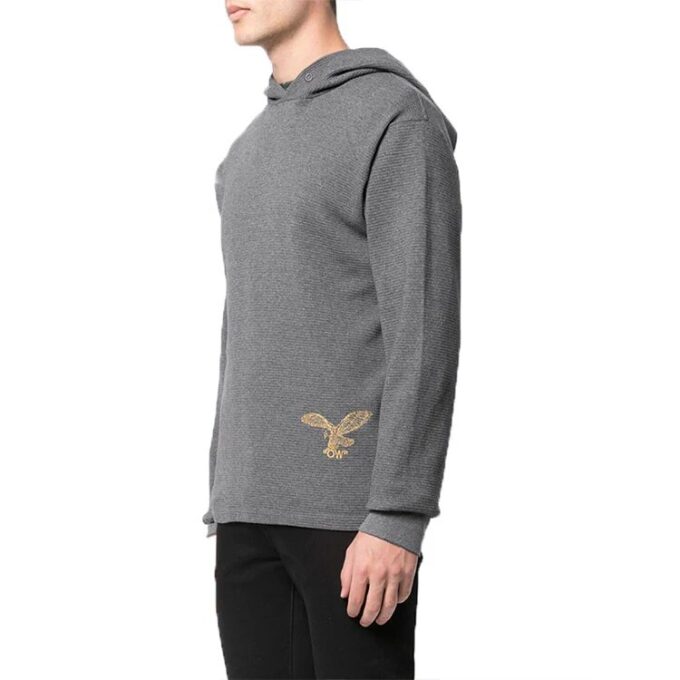 SS21 Versión estándar de algodón con logotipo bordado Gris