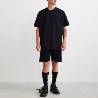 SS22 Camiseta de manga corta holgada Arrow Negra