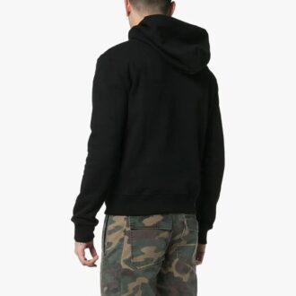 Sudadera con capucha ajustada con logo SS19 «Negro»