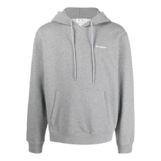 Sudadera con capucha ajustada y diseño de olas Diagonal «Gris jaspeado»