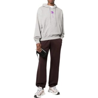 Sudadera con capucha con el logo OW «Gris»