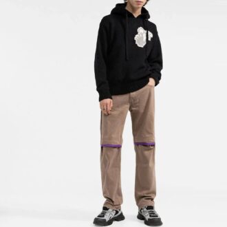 Sudadera con capucha de punto «Black»