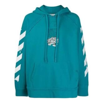Sudadera con capucha Drop of Water Arrows para hombre, azul océano