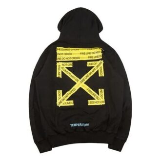 Sudadera Fire Tape «Negra»