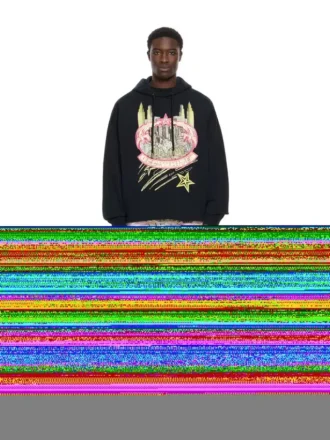 Sudadera con capucha holgada Big Frame World